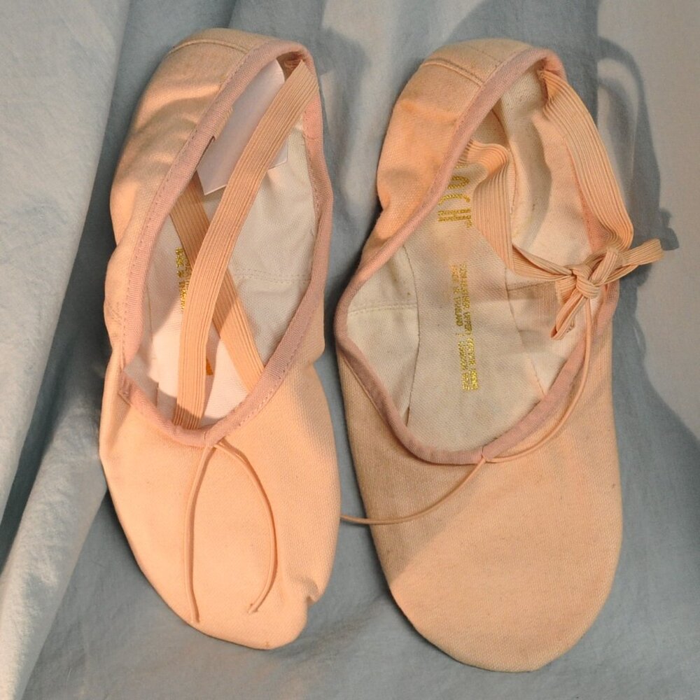 Bloch prolite II NIP pink ballet slippers toe shoes leather sole size C 8 (253)